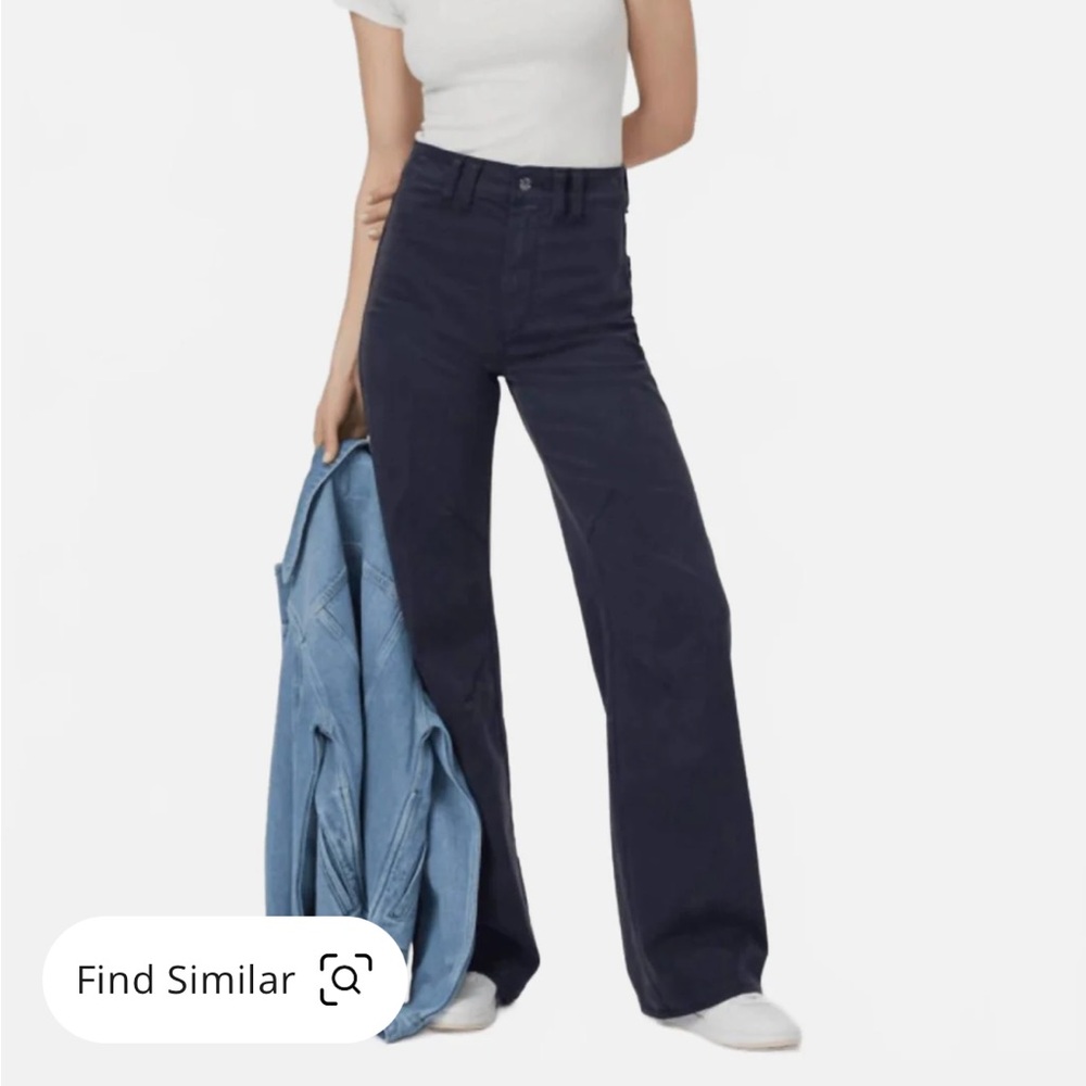 Sasha Navy Seascape Straight